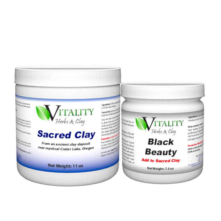 Bath Kit - Sacred Clay & Black Beauty Bath Additive