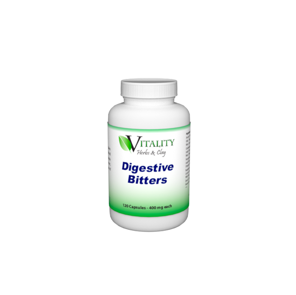 Digestive Bitters Vitality Herbs & Clay