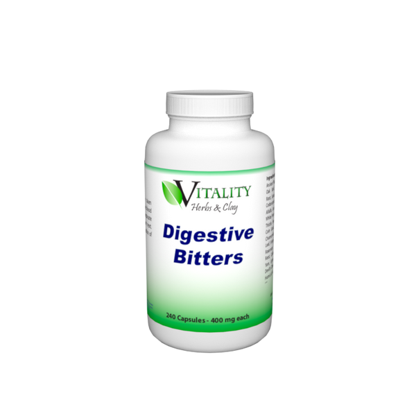 Digestive Bitters Vitality Herbs & Clay